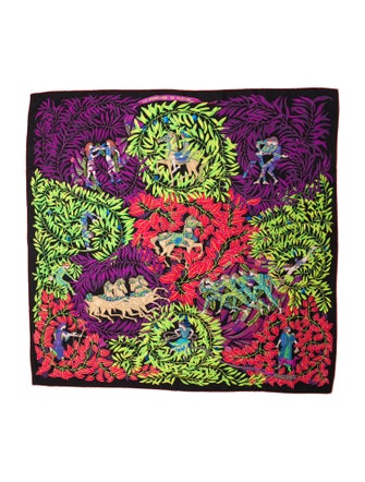 Hermès Le Promenade de Platon Silk Scarf