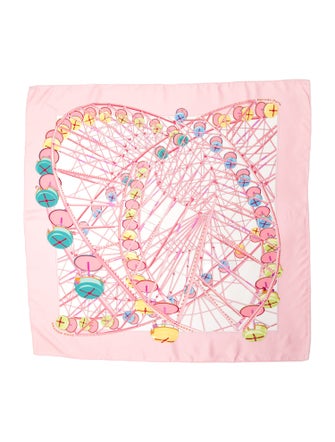 Hermès Grande Roue Silk Scarf