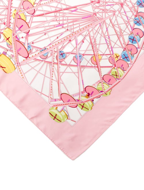Hermès Grande Roue Silk Scarf