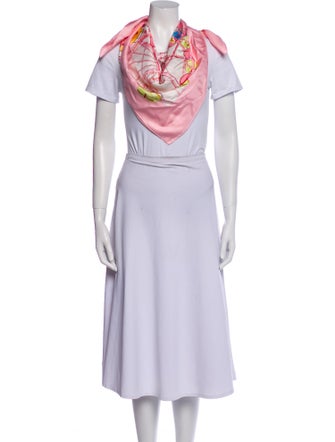 Hermès Grande Roue Silk Scarf