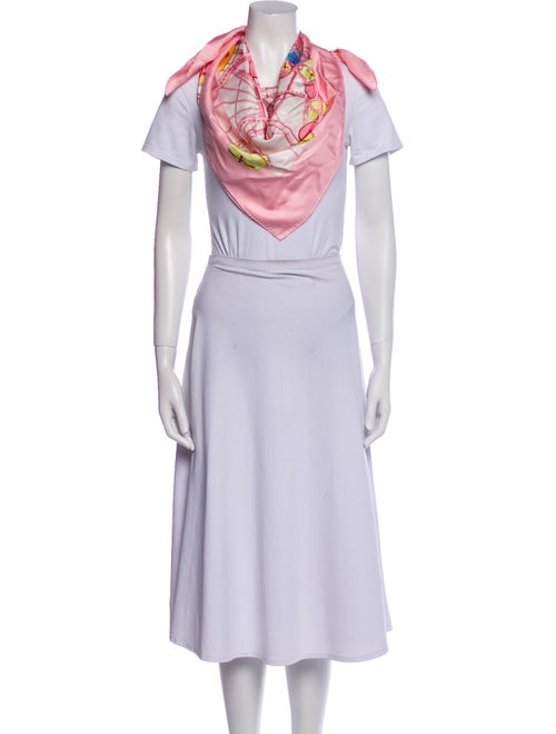 Hermès Grande Roue Silk Scarf