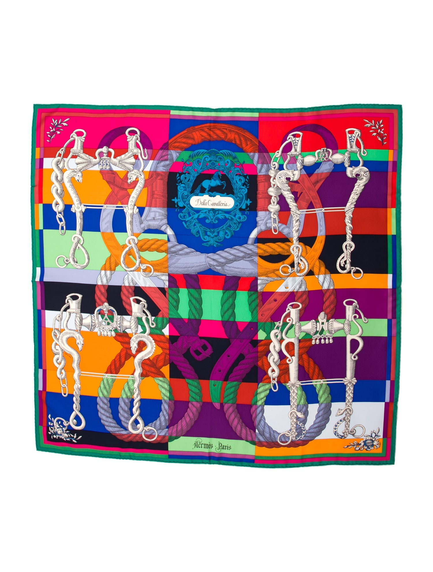 Hermès Della Cavalleria Silk Scarf