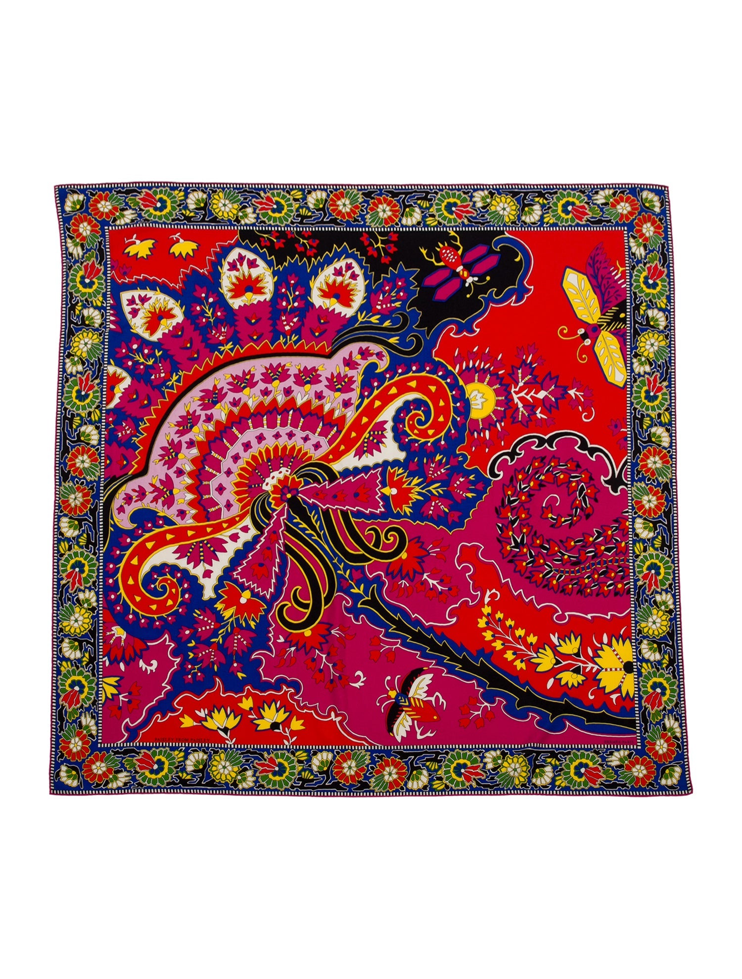 Hermès Paisley from Paisley Cashmere Shawl