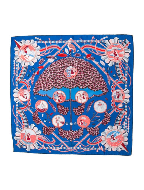 Hermès L' Ombrelle Magique Silk Scarf