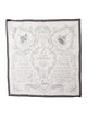 Hermès L'Art d'Écrire Mousseline Silk Scarf