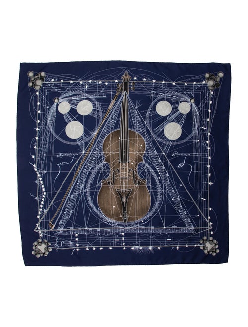 Hermès La Musique des Sphères Silk Scarf