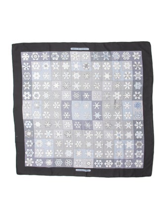 Hermès Feux De L'Hiver Silk Scarf