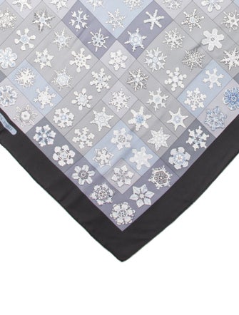 Hermès Feux De L'Hiver Silk Scarf