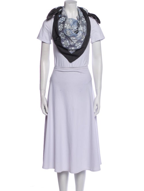 Hermès Feux De L'Hiver Silk Scarf