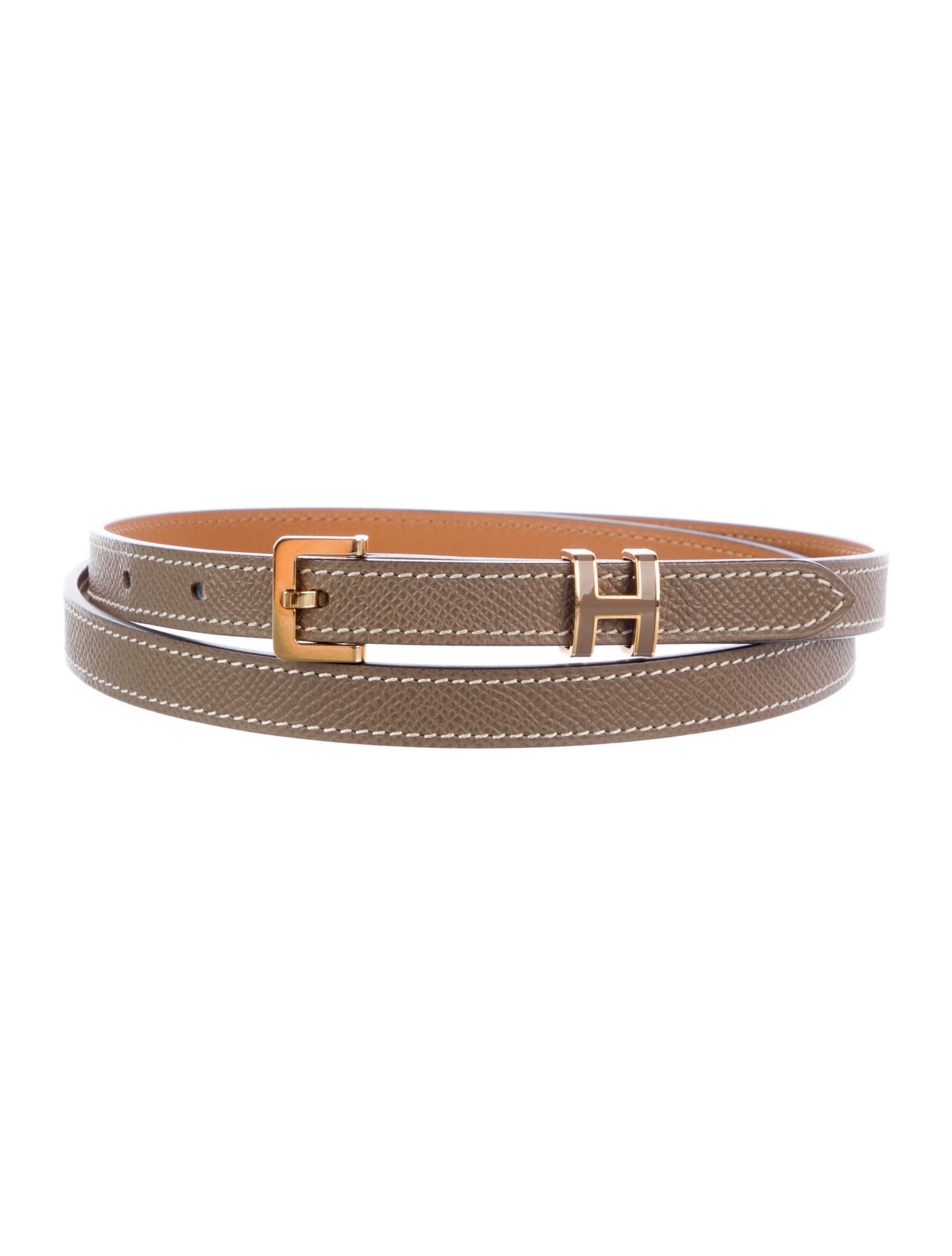 Hermès 2022 Epsom Leather H Belt