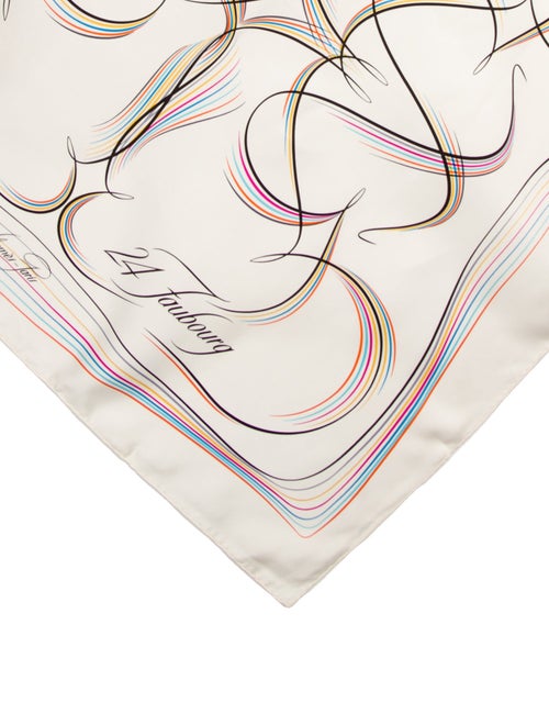 Hermès 24 Faubourg Silk Scarf