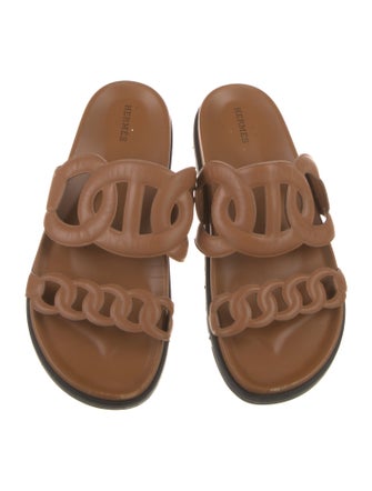 Hermès Extra Chaîne d'Ancre Insignia Slides