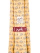 Hermès Pattern Print Silk Tie