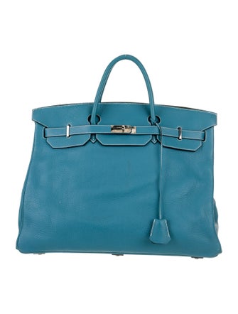 Hermès Clemence Travel Birkin 50