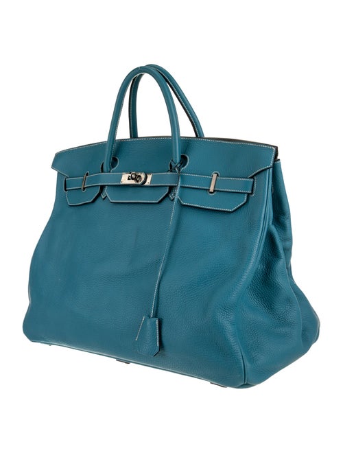 Hermès Clemence Travel Birkin 50