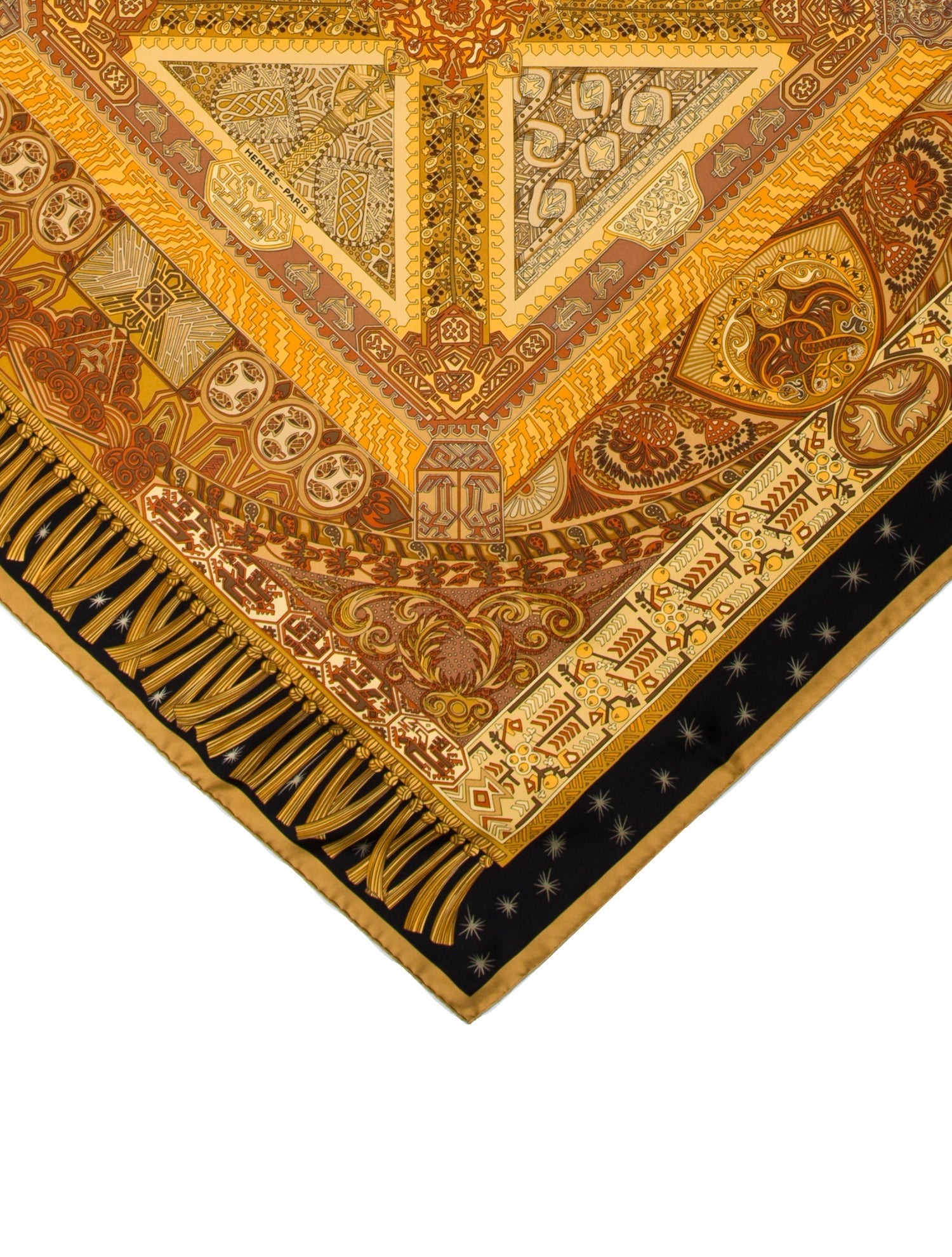 Hermès Sur Un Tapis Volant Silk Scarf w/ Tags