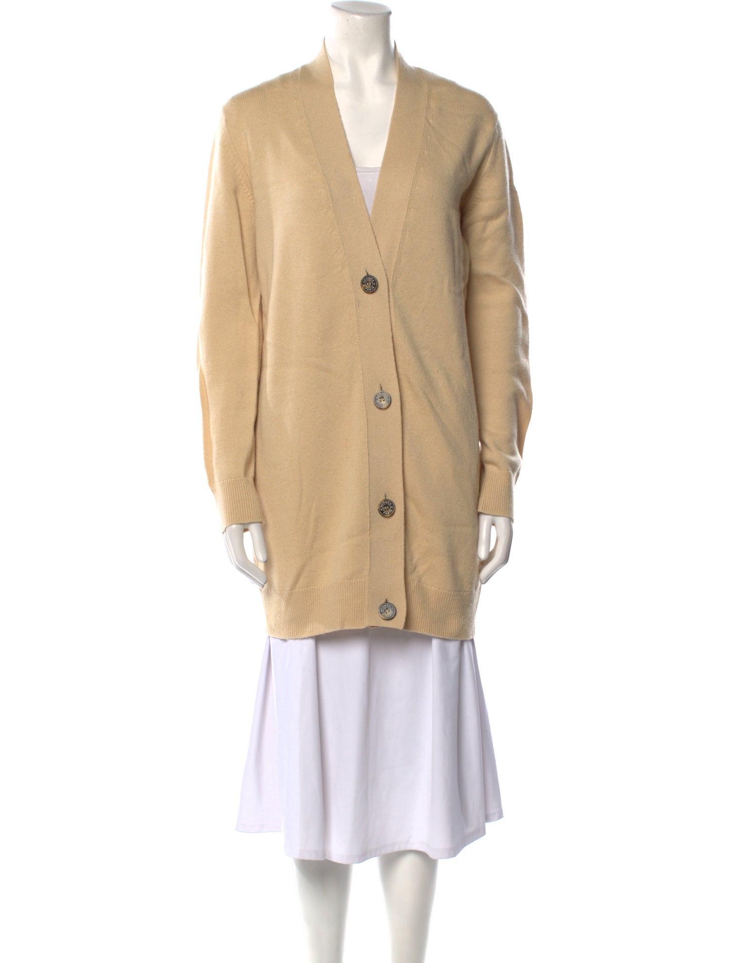 Hermès Cashmere V-Neck Sweater