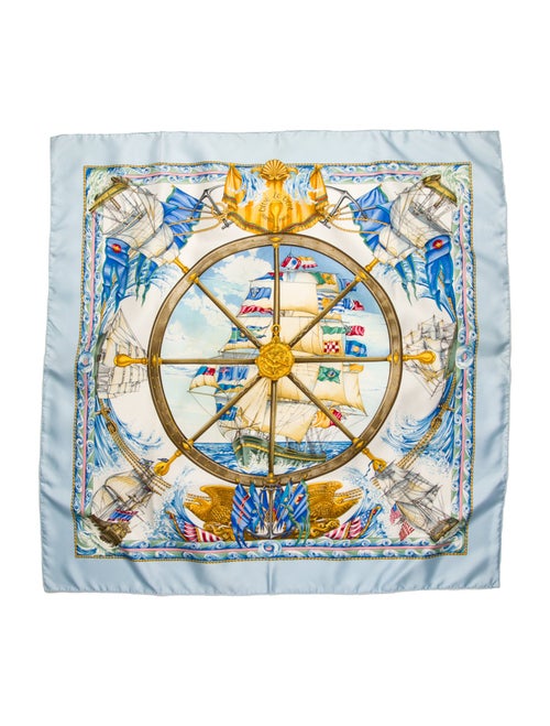 Hermès Vive Le Vent Silk Scarf