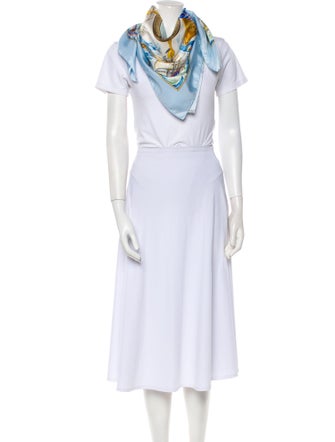 Hermès Vive Le Vent Silk Scarf