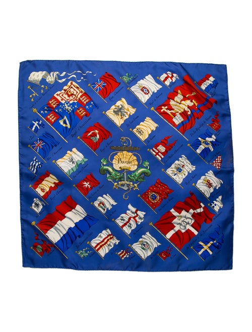 Hermès Pavois Silk Scarf