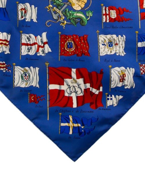 Hermès Pavois Silk Scarf