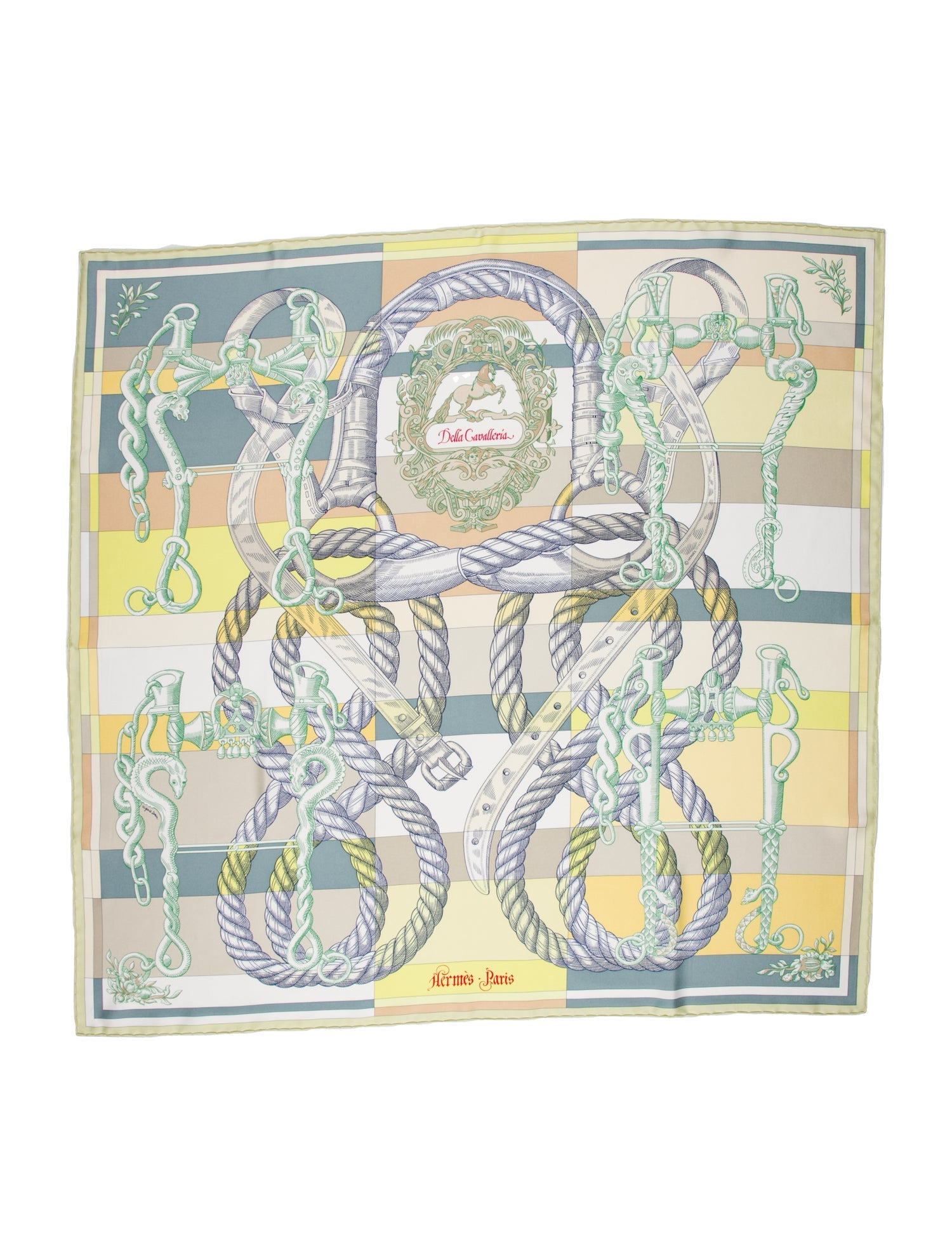 Hermès Della Cavalleria Silk Scarf