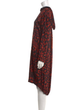 Hermès Silk Knee-Length Dress