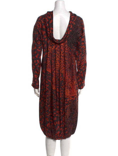 Hermès Silk Knee-Length Dress