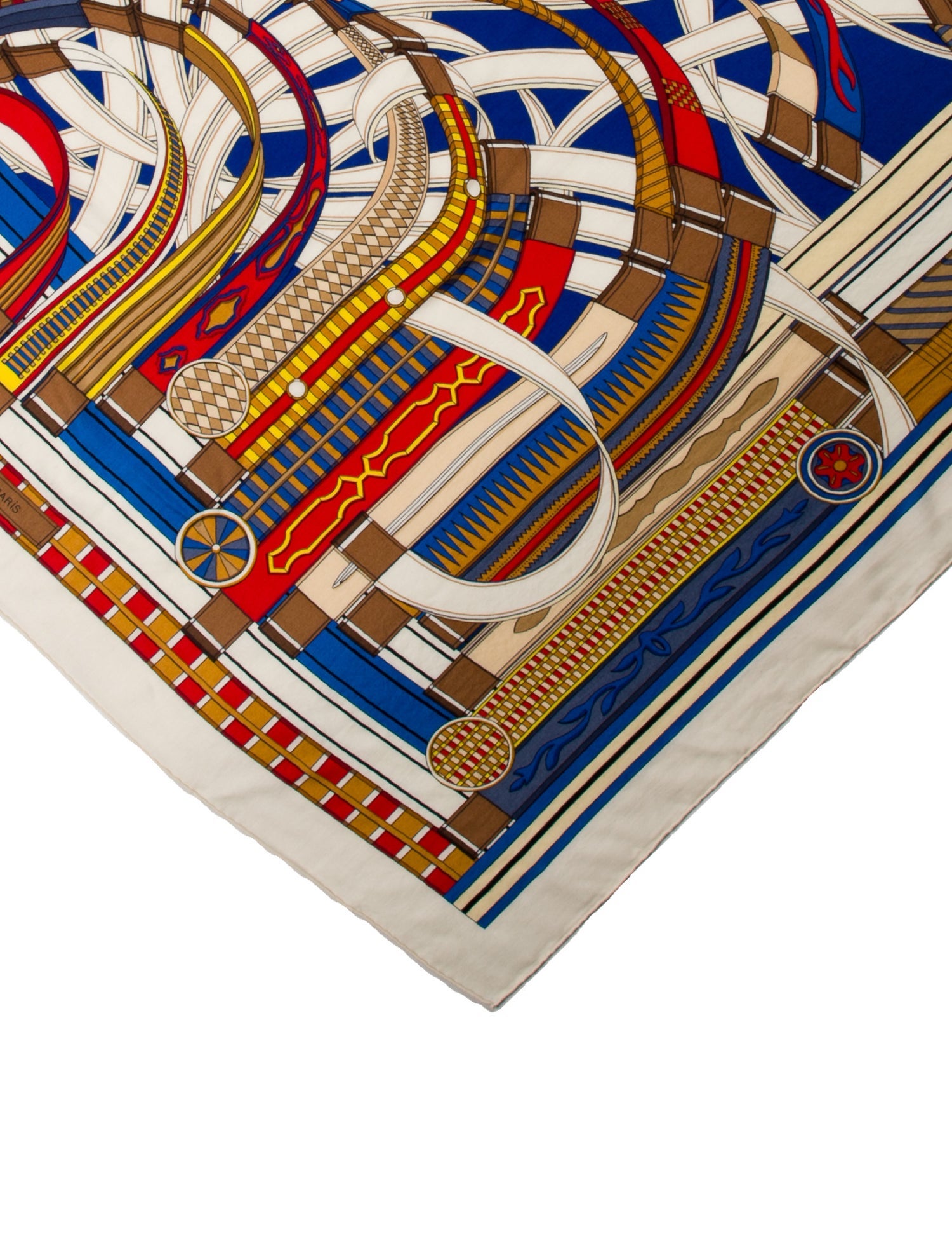 Hermès Voltes Et Pirouettes Cashmere Shawl