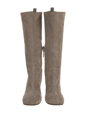 Hermès Halo Suede Boots