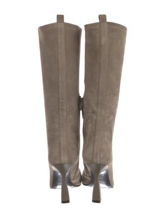 Hermès Halo Suede Boots