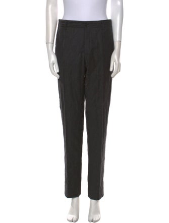 Hermès Wool Straight Leg Pants