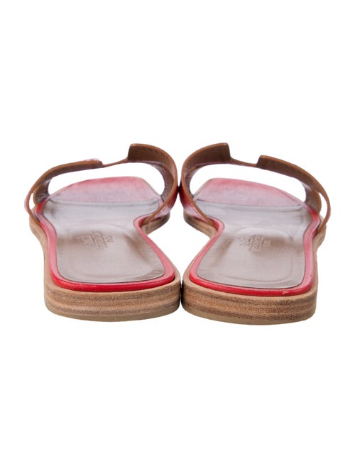 Hermès Oran Leather Slides