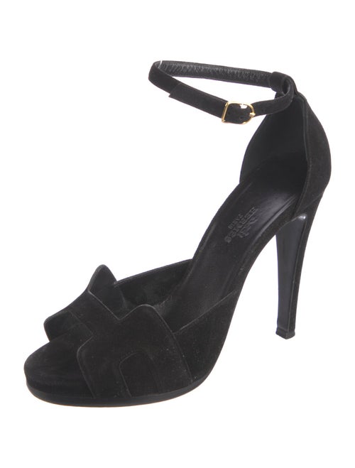 Hermès Premiere H Logo Sandals