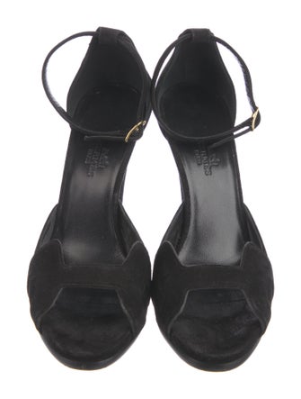 Hermès Premiere H Logo Sandals