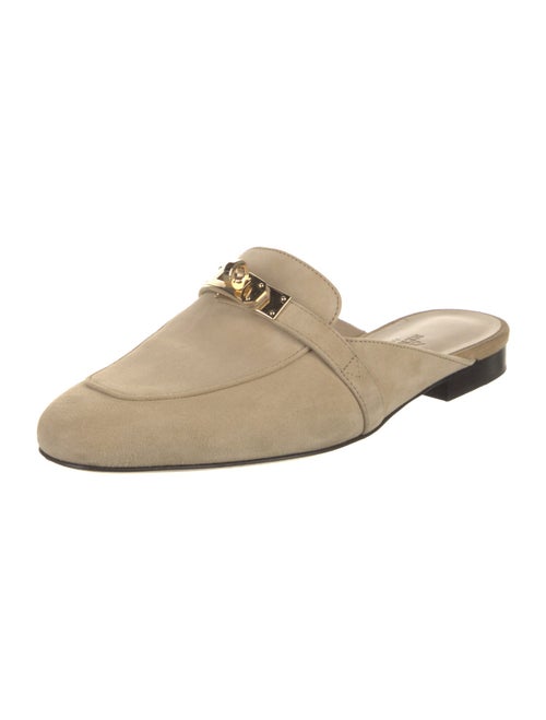 Hermès Oz Suede Mules
