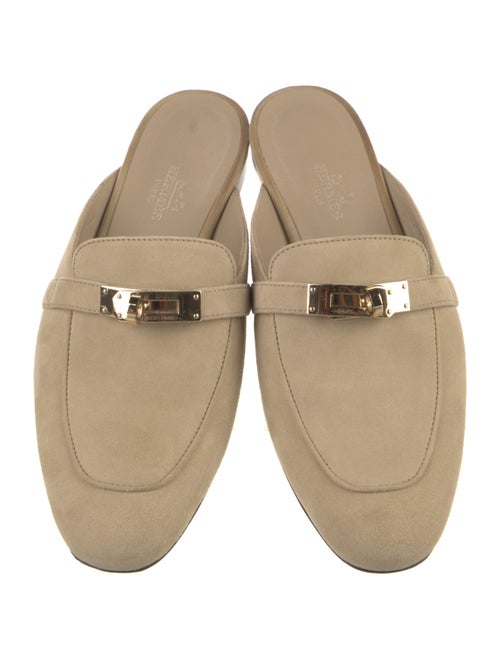 Hermès Oz Suede Mules