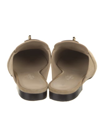 Hermès Oz Suede Mules
