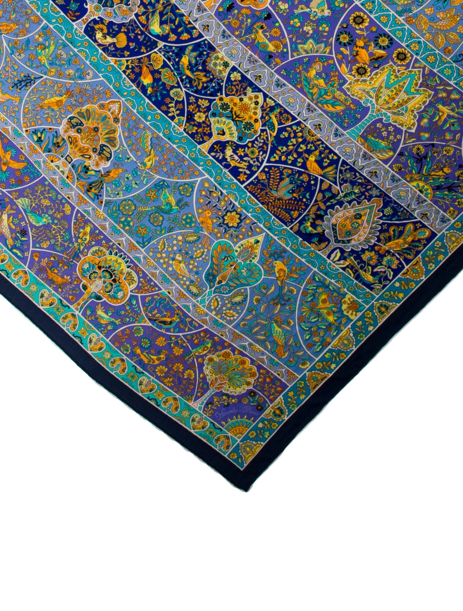 Hermès Au Pays De Oiseaux Cashmere Shawl