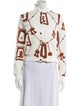 Hermès Printed Biker Jacket