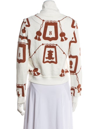 Hermès Printed Biker Jacket