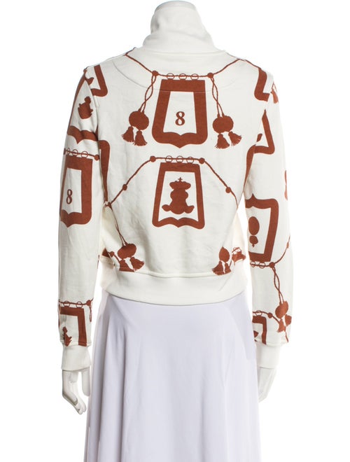 Hermès Printed Biker Jacket