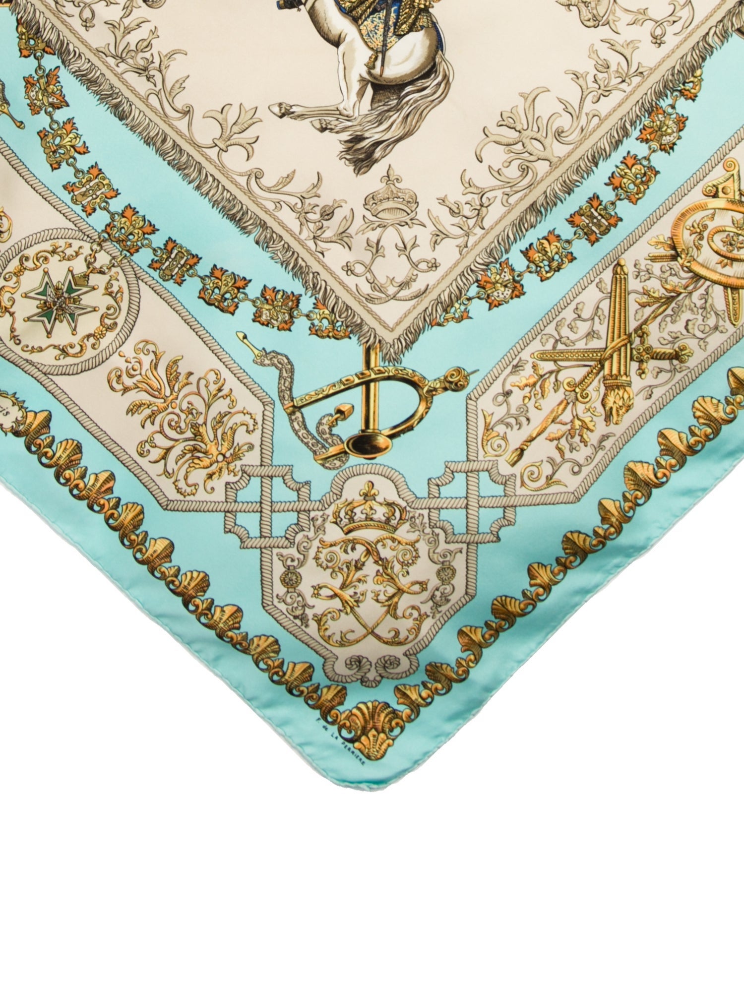 Hermès Lvdovicvs Magnvs Silk Scarf