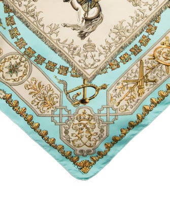 Hermès Lvdovicvs Magnvs Silk Scarf