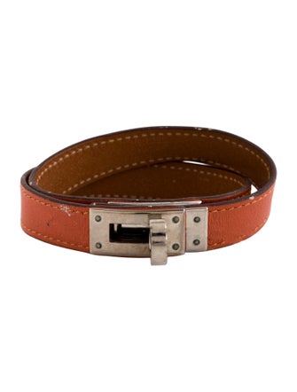 Hermès Leather Kelly Double Tour Wrap Bracelet