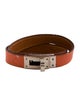 Hermès Leather Kelly Double Tour Wrap Bracelet