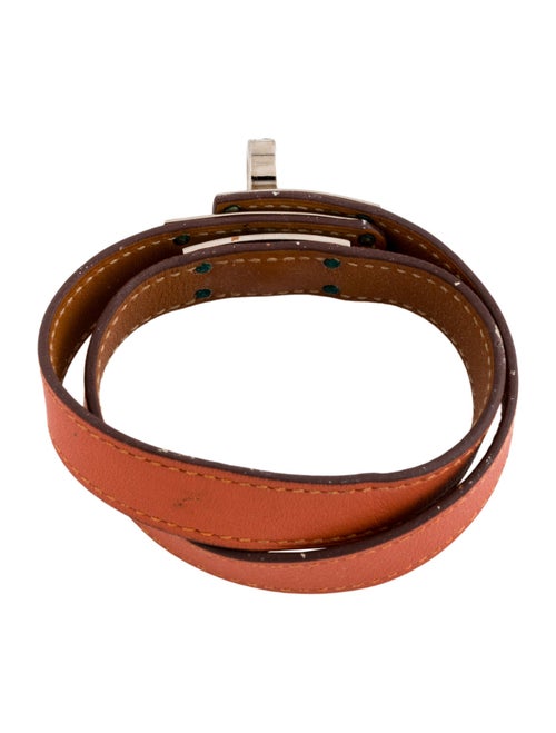 Hermès Leather Kelly Double Tour Wrap Bracelet