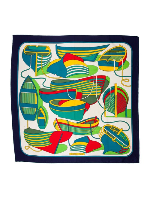 Hermès Thalassa Silk Scarf