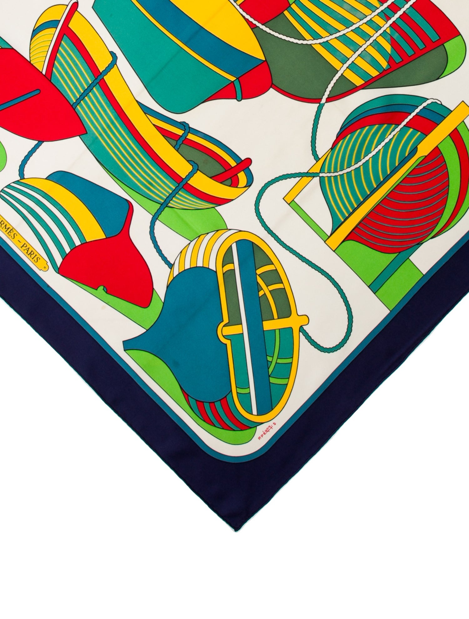 Hermès Thalassa Silk Scarf