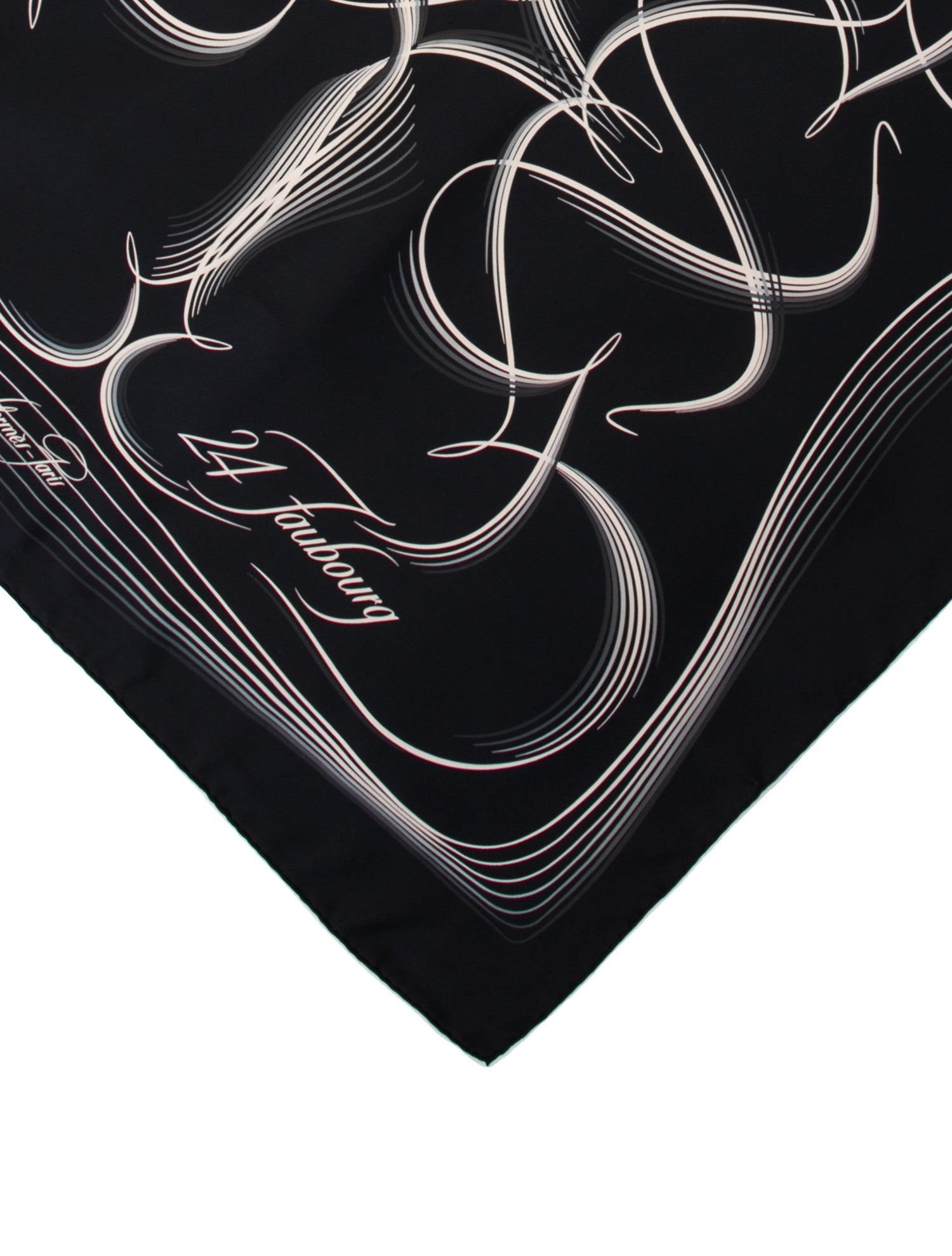 Hermès 24 Faubourg Silk Scarf